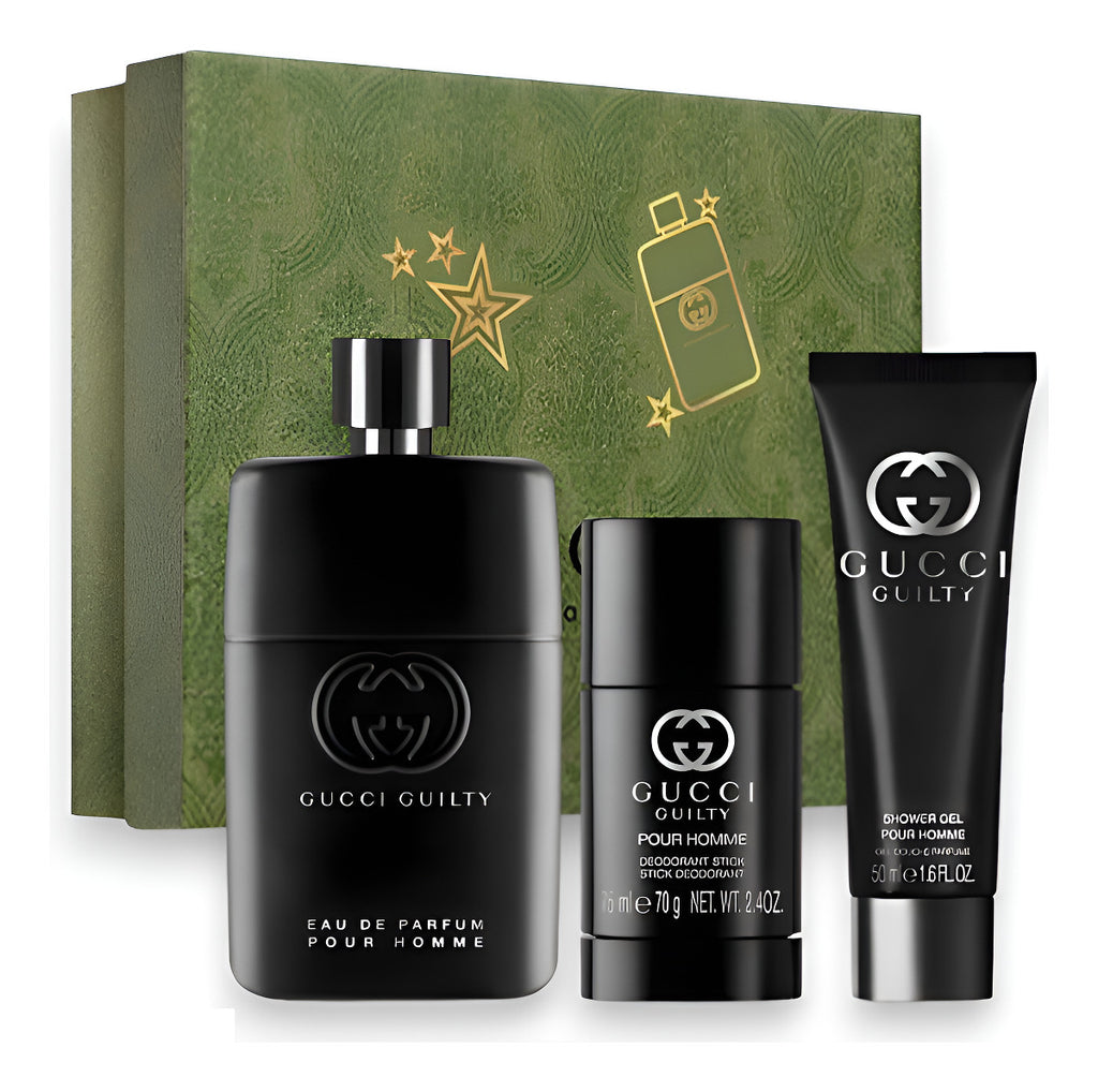 GUCCI Men's Guilty Pour Homme Eau de Parfum, 90ML 3.0FL OZ (SET)