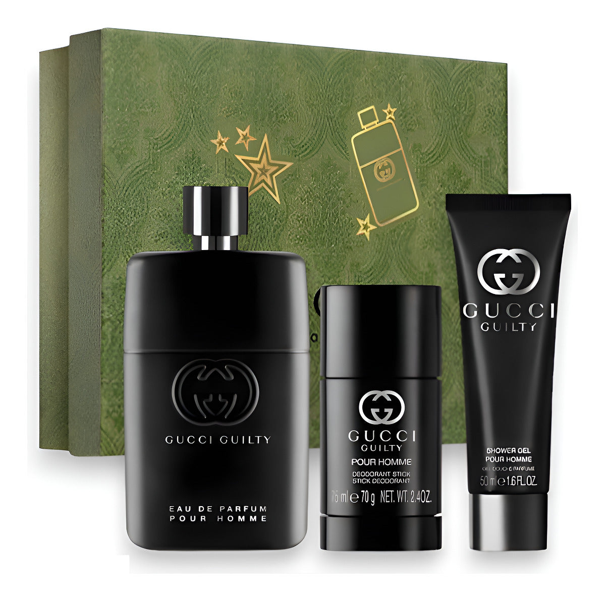 GUCCI Men's Guilty Pour Homme Eau de Parfum, 90ML 3.0FL OZ (SET)