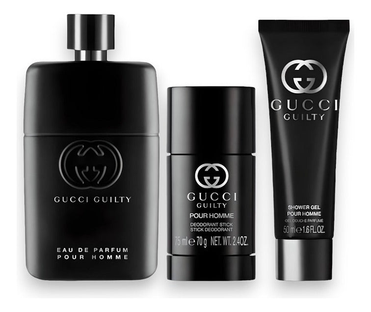 GUCCI Men's Guilty Pour Homme Eau de Parfum, 90ML 3.0FL OZ (SET)
