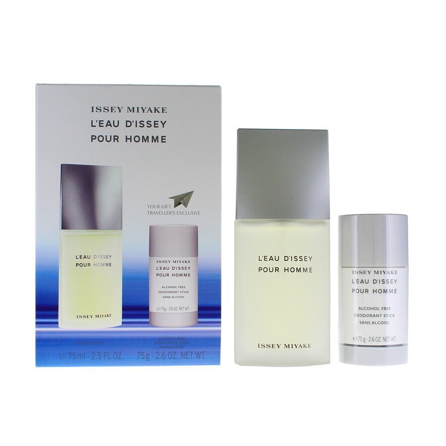 ISSEY MIYAKE L’EAU D’ISSEY POUR HOMME SET 75ML 2.5FL OZ