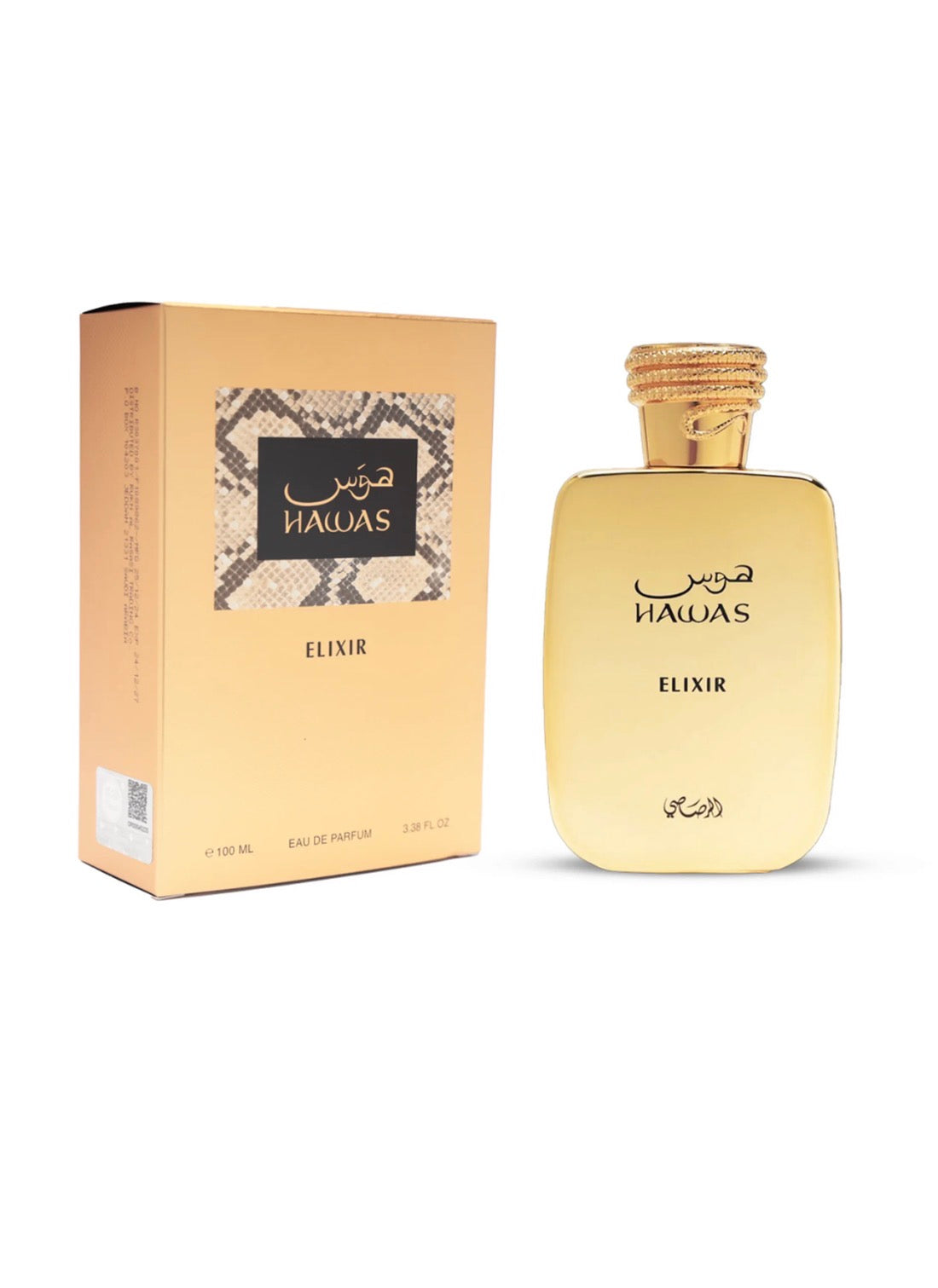 Rasasi
Hawas Elixir
Unisex
Eau de Parfum Spray 100ML 3.3Fl.OZ