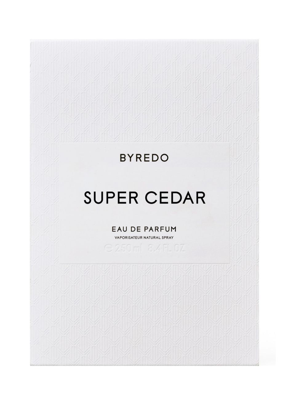 BYREDO SUPER CEDAR EAU DE PARFUM 250ML 8.4FL.OZ